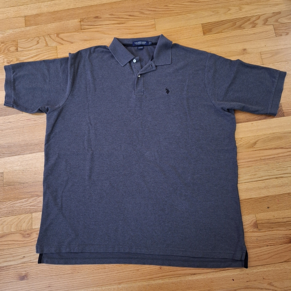 Polo by Ralph Lauren Men's Charcoal Polo Shirt